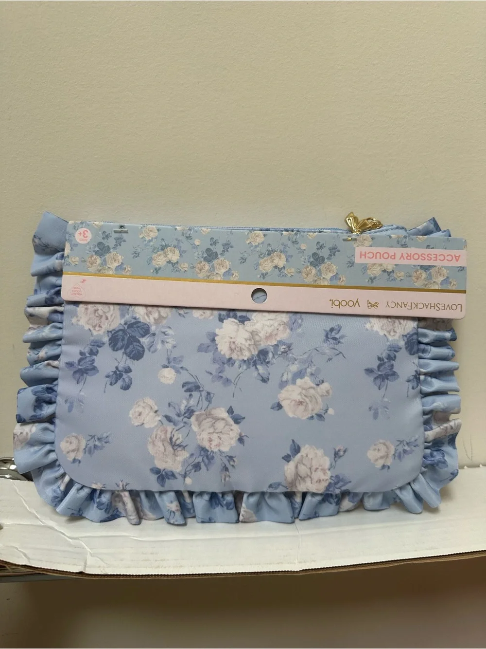 LoveShackFancy x Target - Yoobi Everblooming Rosettes Pencil Case with Ruffles